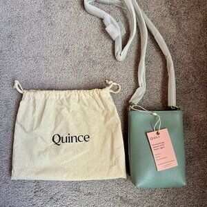 NWT Quince Crossbody Leather Bag